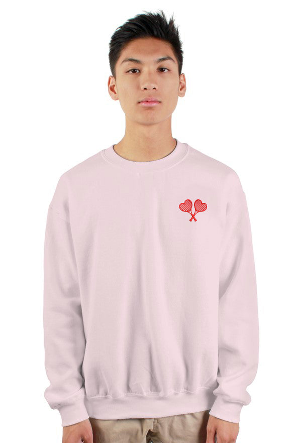 Embroidered Crewneck Sweatshirt-Unisex