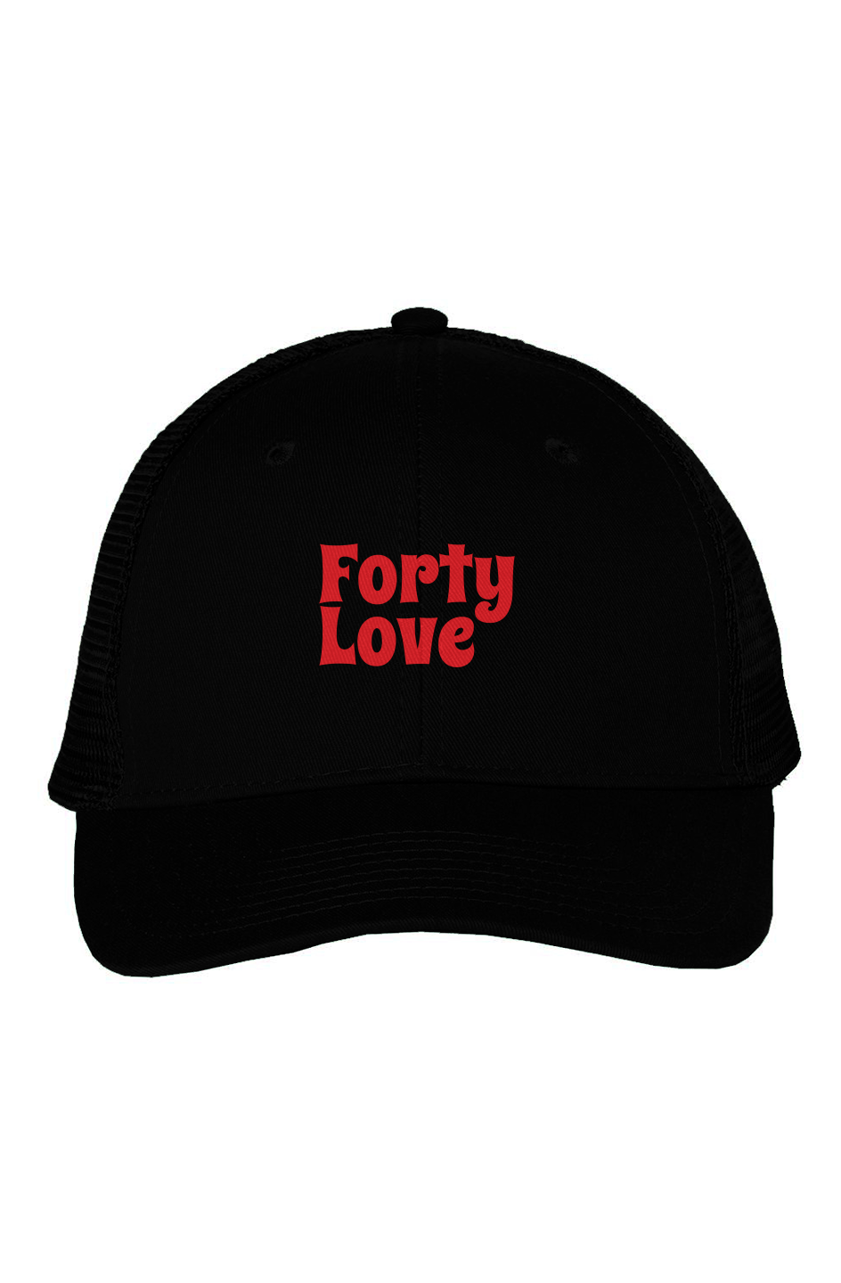 Mesh-Back Twill Trucker Cap